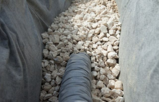 what is rubble drain