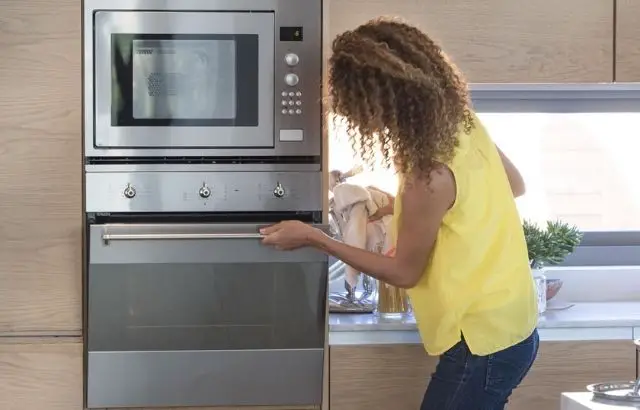 how to replace a built-in microwave