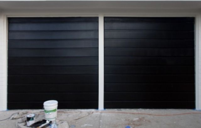 best paint for metal garage door