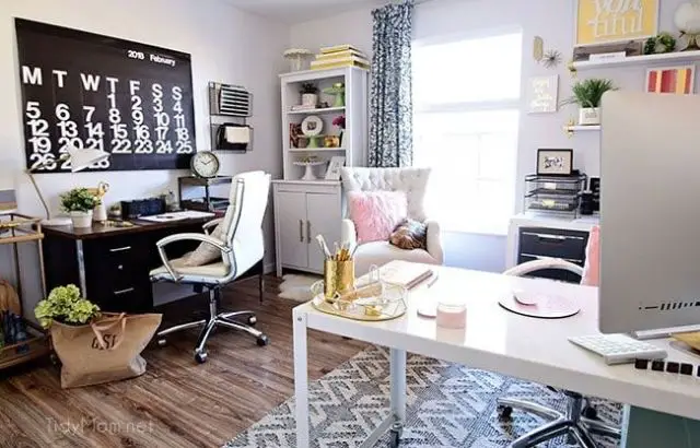 how to decorate a home office