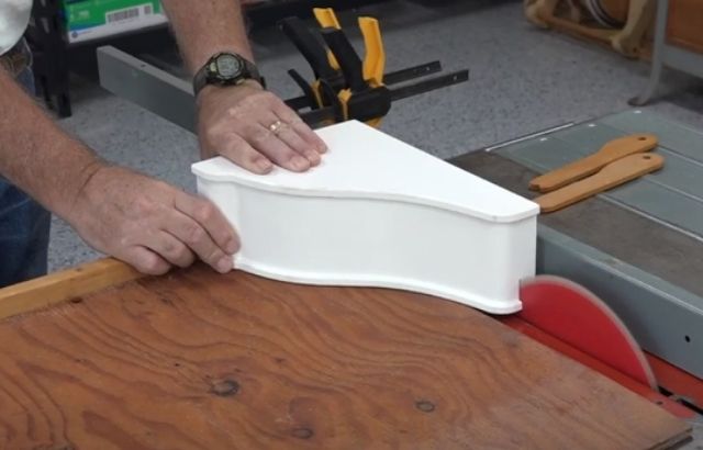 how to install corbels in doorway