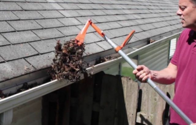 how to remove gutters to replace fascia