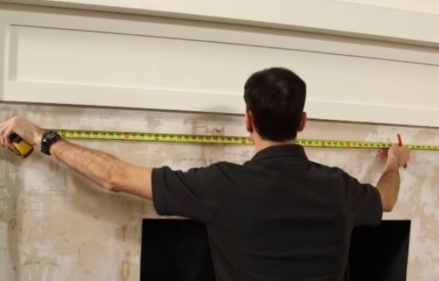 how to tile a fireplace surround