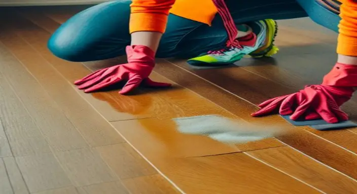 How to Remove Orange from Wood Floors