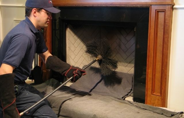 how to clean chimney liner
