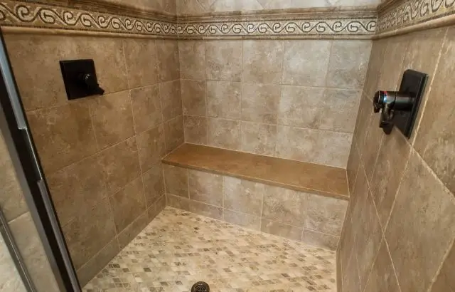 how to clean travertine shower mold