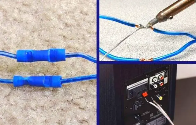 how to extend speaker wire