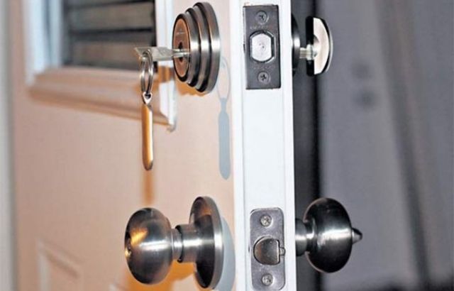 how to fix a sliding glass door lock