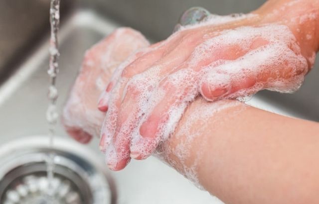 how to get spray foam insulation off hands