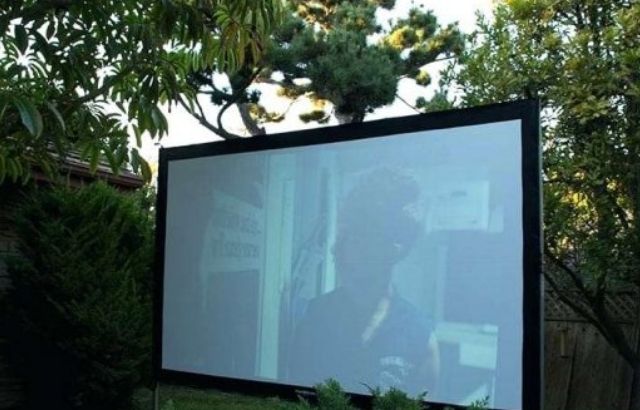 how to make a rear projector screen
