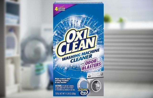 how to use OxiClean in the washer