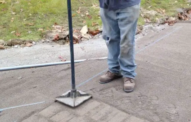 compacting pavers with plywood