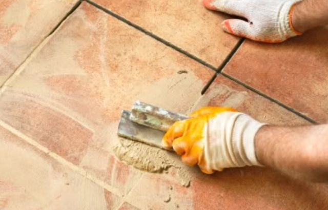 how to clean natural stone tile and grout