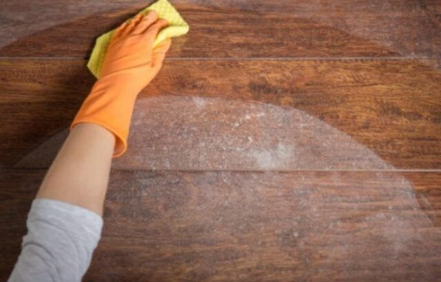 how to remove carpet pad stains from hardwood floors