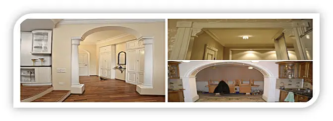 how to decorate an archway in your home
