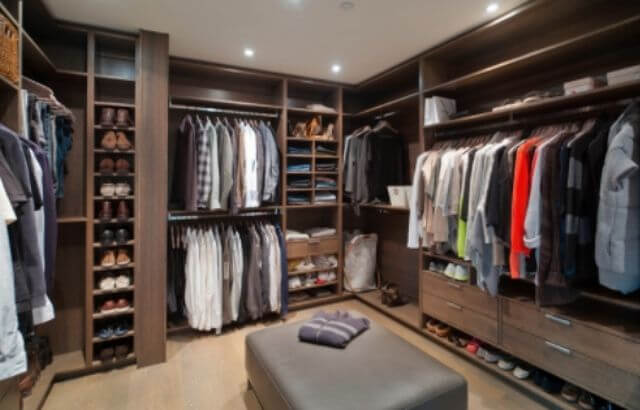 make a closet out of a small bedroom