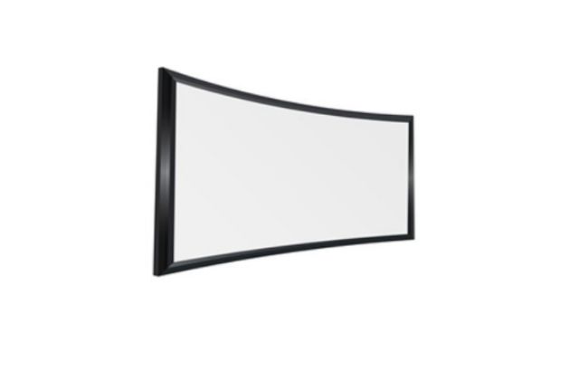 single projector curved screen