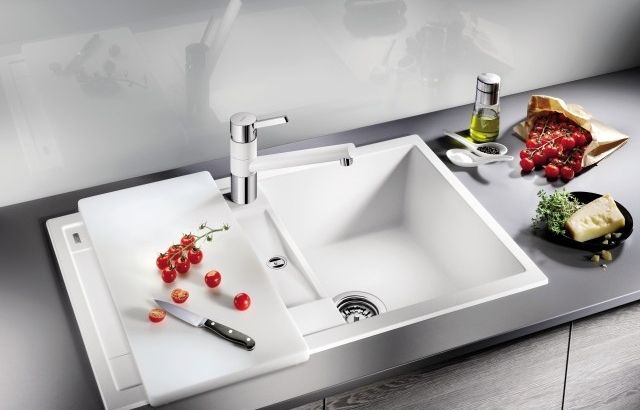 how to clean a Blanco sink
