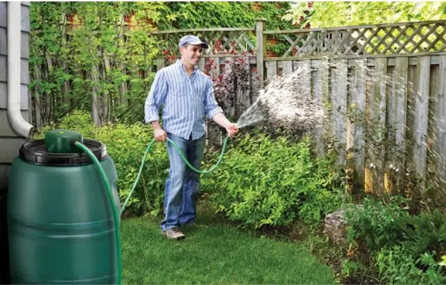 how to increase water pressure from rain barrel