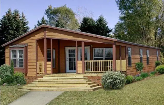 how to make a manufactured home look like a house