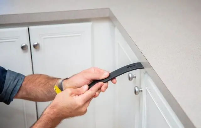 how to remove kitchen cabinets without damage