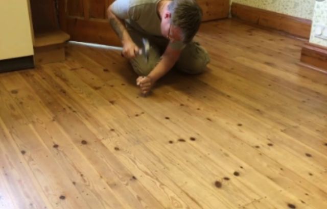 cost to refinish pine floors