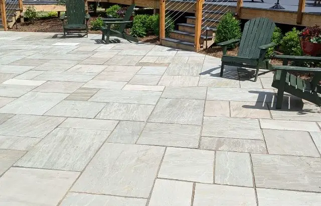 how to clean limestone patio