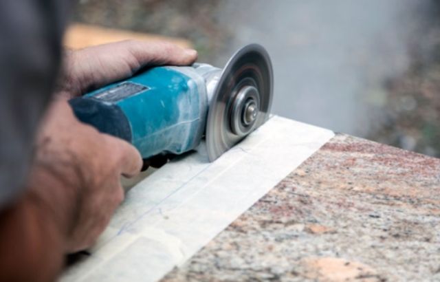 how to cut granite with a grinder