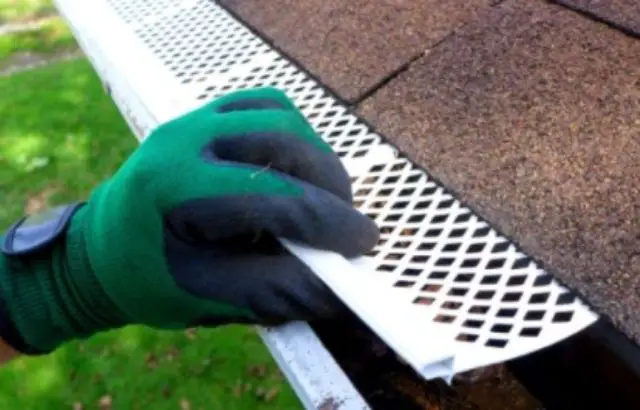 how to remove gutter guards for cleaning
