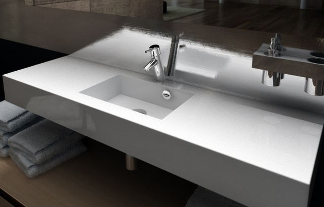 bathroom sink height