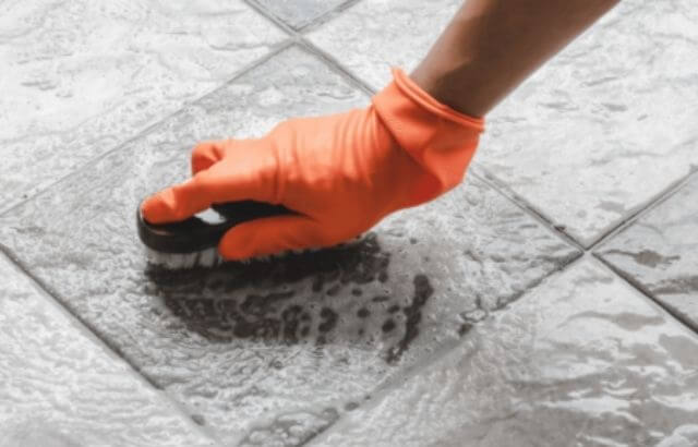 How to Clean Sticky Tile Floors