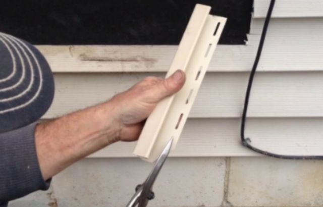 How to Install J Channel under Existing Siding