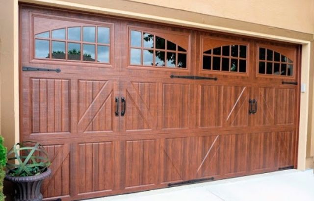how to make wooden garage doors