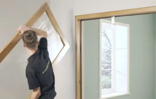 how to install bifold doors