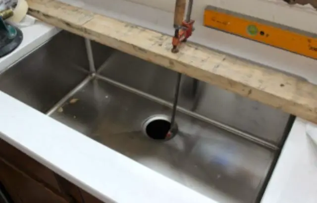 how to install undermount sink to granite countertop