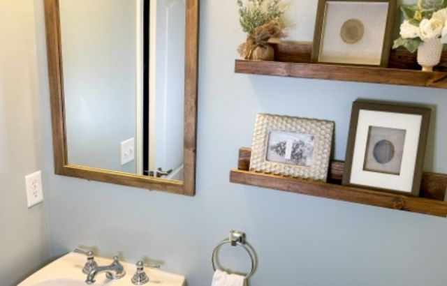 How to Frame An Oval Bathroom Mirror