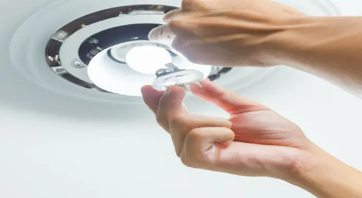 How to Change Bulb in Flush Mount Ceiling Light