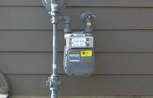 how to install gas line from meter to house