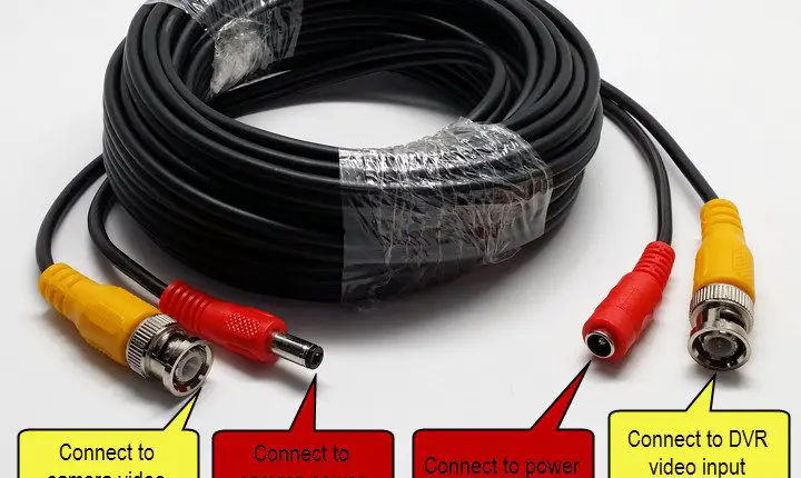 Security Camera Wiring Color Code