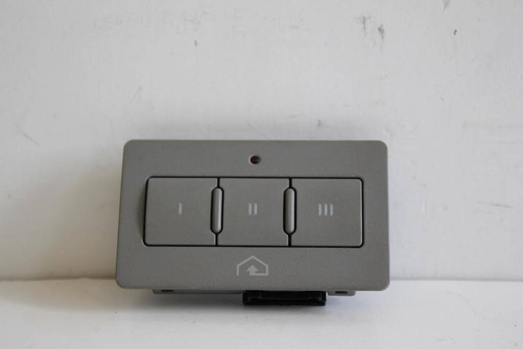 HomeLink garage door opener without a remote control