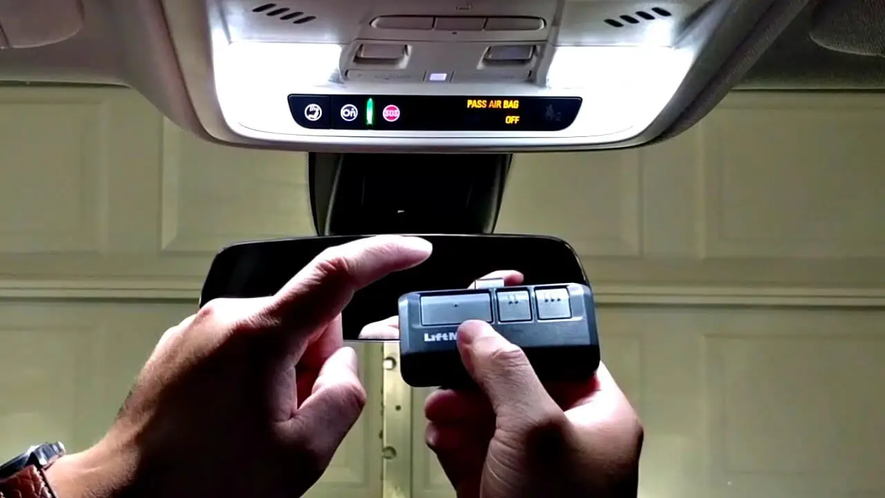 How to Program Homelink Garage Door Opener without a Remote