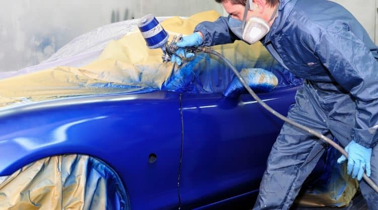 How To Paint A Car At Home Outside
