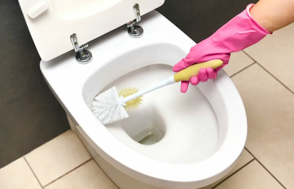 How to Clean the Small Hole in the Bottom of the Toilet