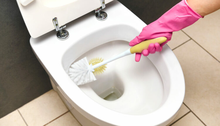 How to Clean the Small Hole in the Bottom of the Toilet