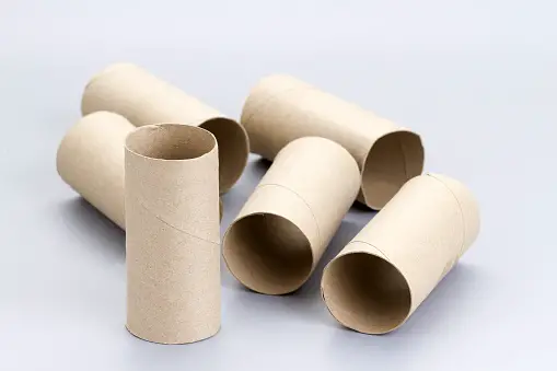 How long is a Toilet Paper Roll Cardboard?