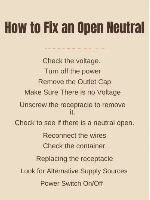How to Fix an Open Neutral