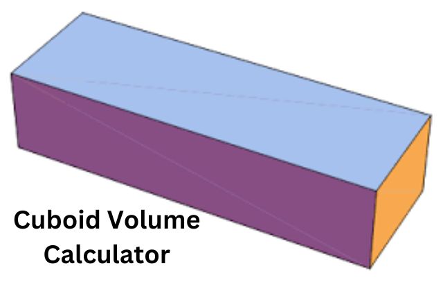 Cuboid Volume Calculator