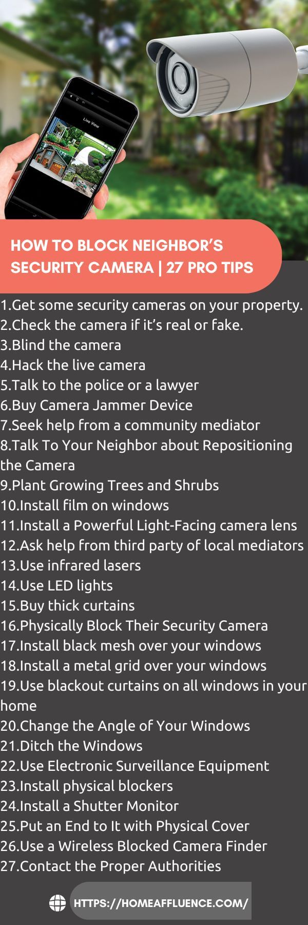 How to Block Neighbor’s Security Camera 27 Pro Tips in 2022