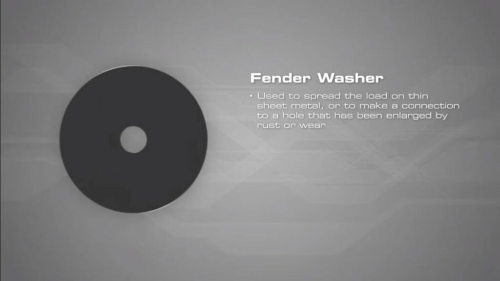 Lock washers perform to prevent loosening