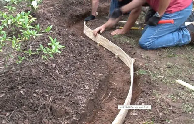 Closing in the monkey grass with Bamboo barriers.